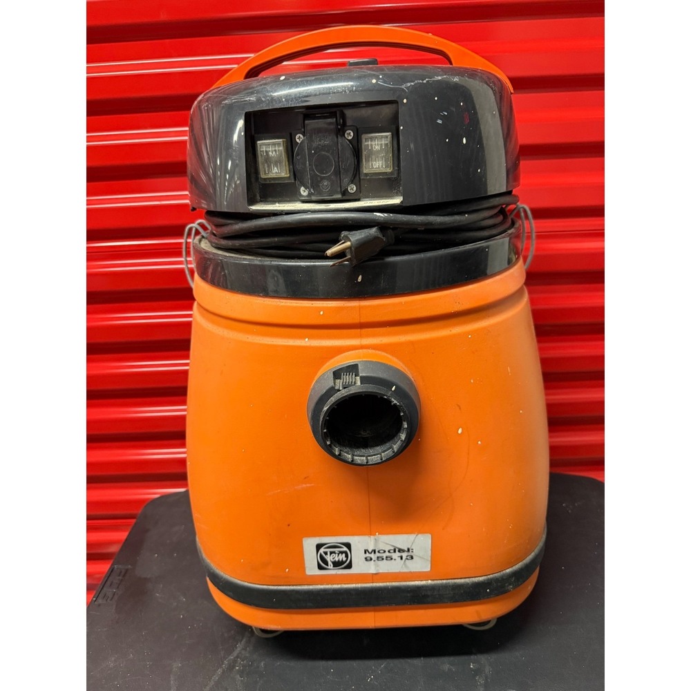 Fein 9.55.13 Turbo II Wet Dry Shop Vacuum 1000W 9.5A Automatic Tool Start Italy - Picture 3 of 9